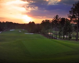 A typical sunset at Governors Towne Club.